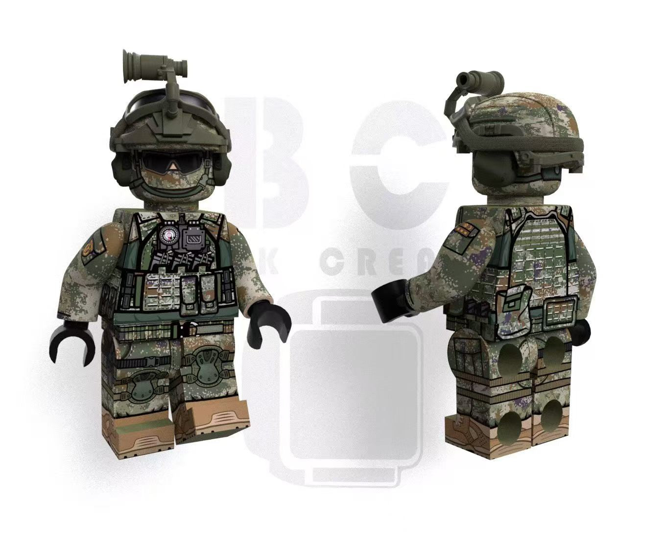 Brick Creator | PLAAF "ThunderBolts" SF Operators