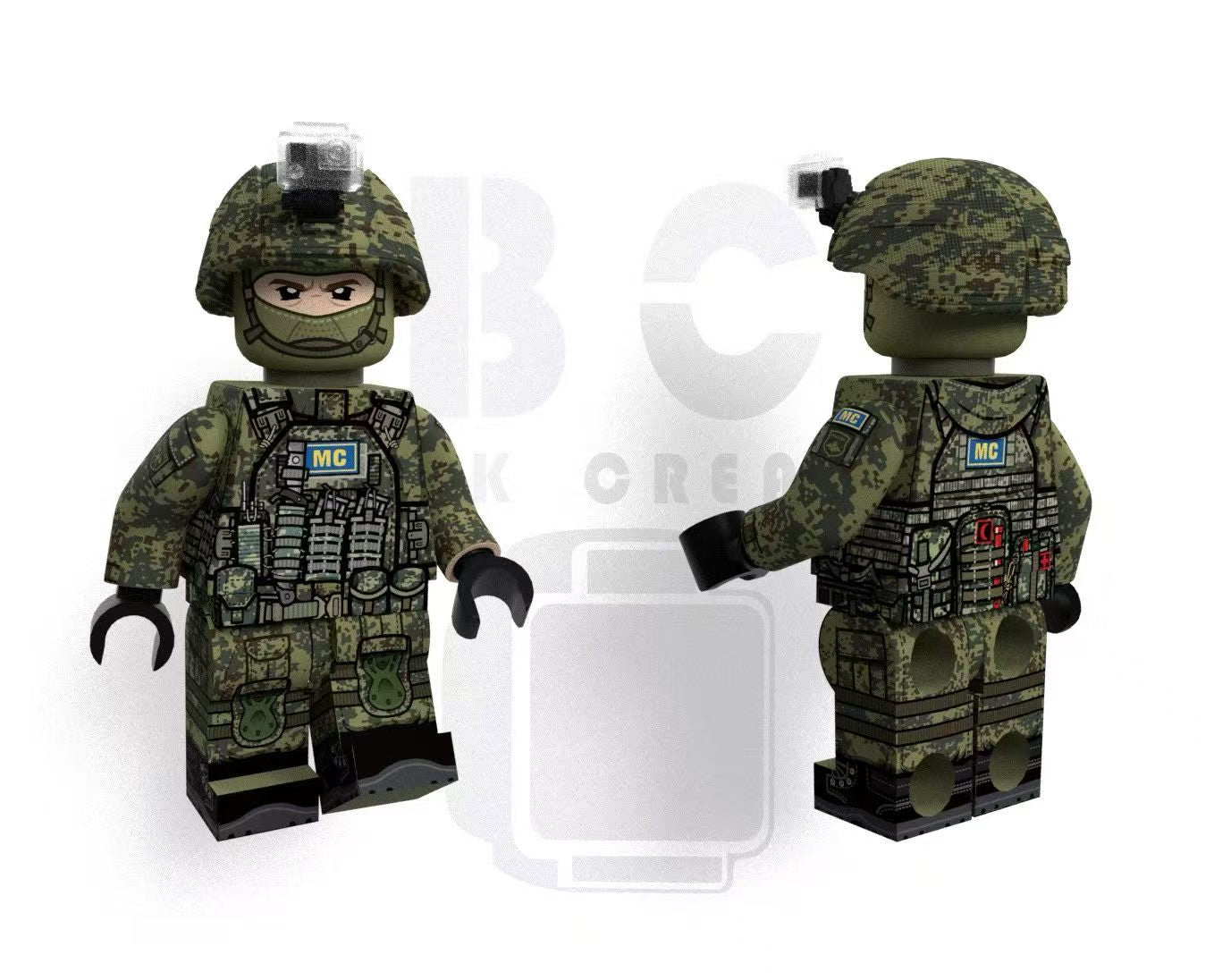 Brick Creator | Russian UN Peace Keepers (PRE-ORDER)