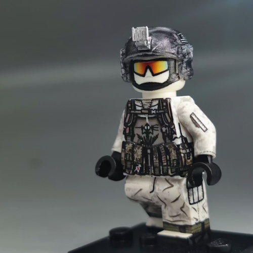 BrickCreator | Navy Seal in Snow Gear