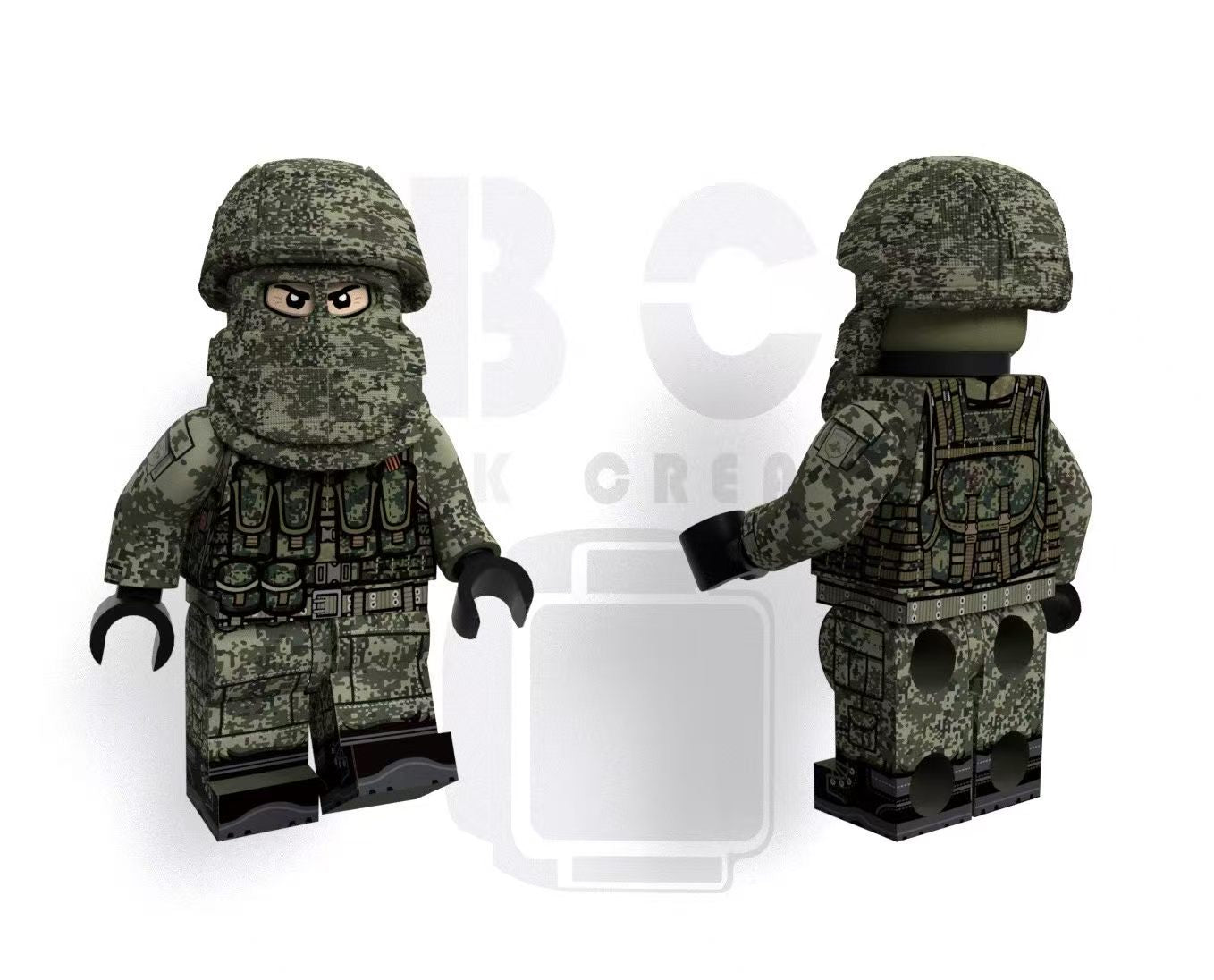 Brick Creator | Masked Russian infantry