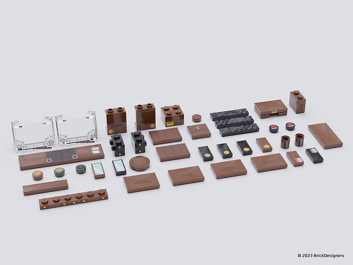 Brick Designers| 8X8 HMETT - Printed Parts