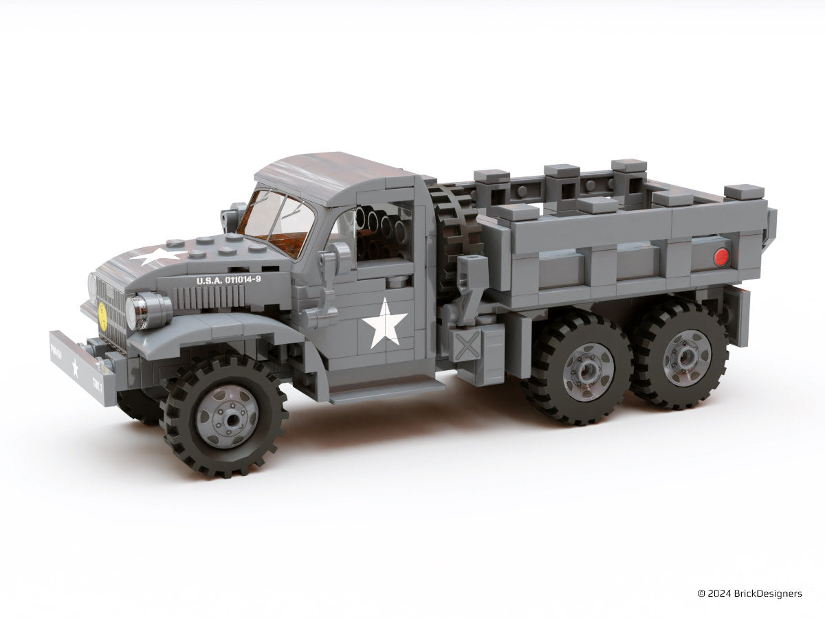 Brick Designers |Printed Parts Pack - "Deuce-and-a-half" CCKW