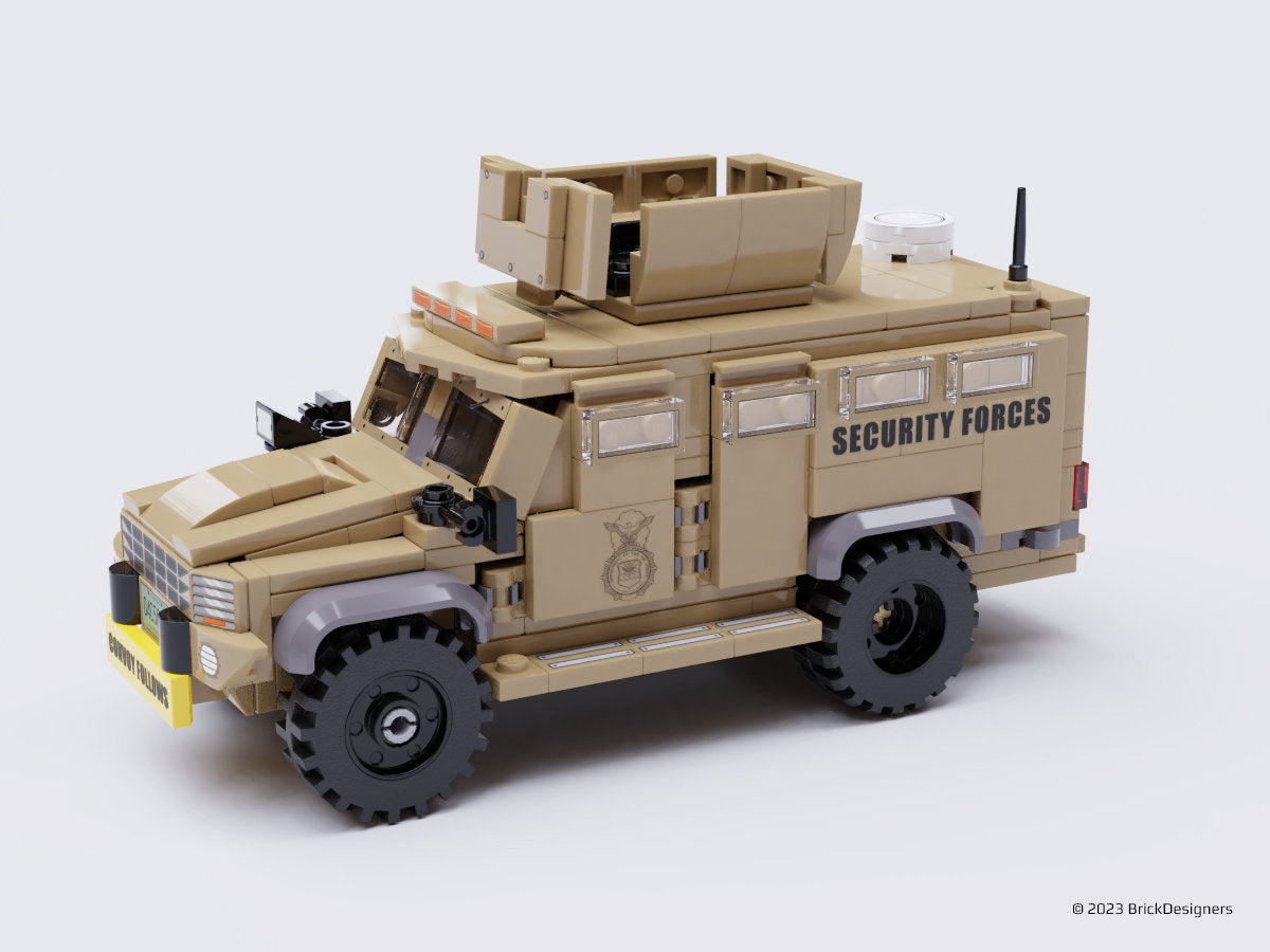 Brick Designers| Printed Parts Pack - Armored Truck