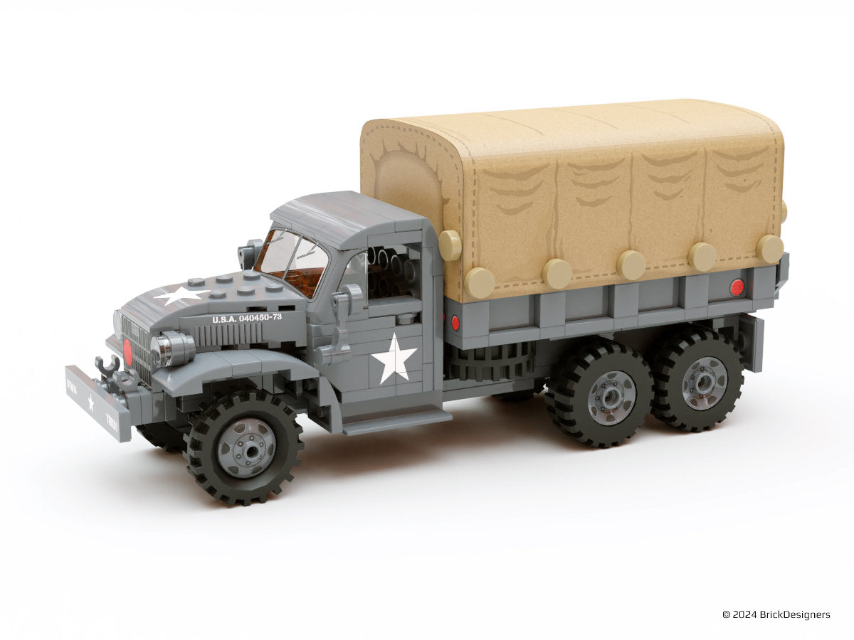Brick Designers |Printed Parts Pack - "Deuce-and-a-half" CCKW