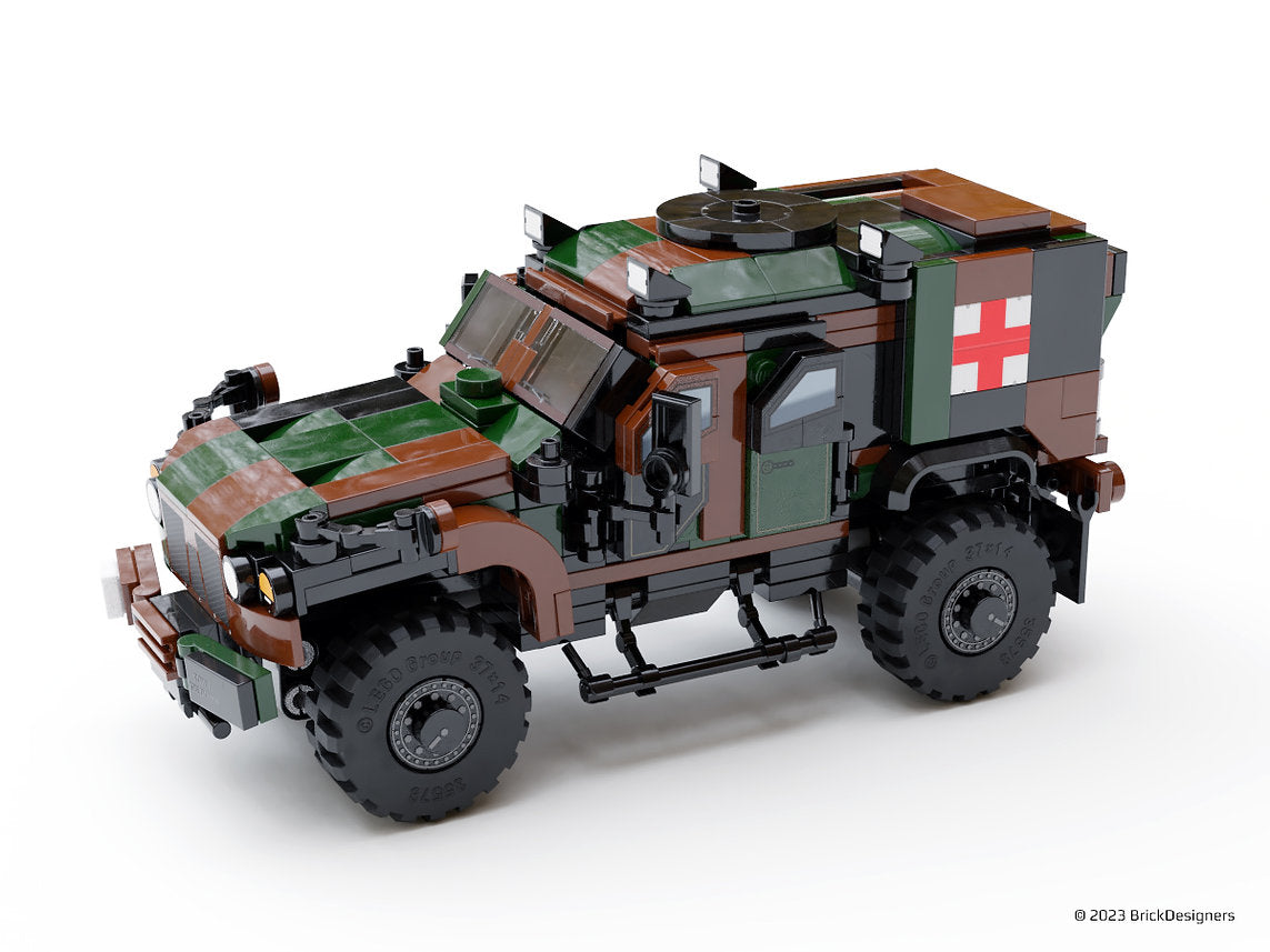 Brick Designers| Printed Parts Pack - MATV Medavec Camo