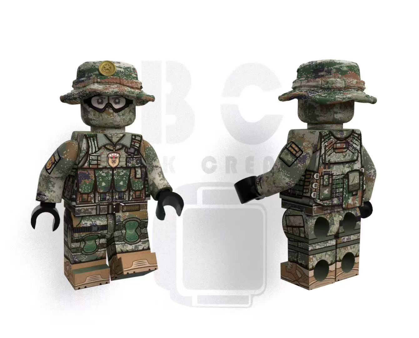 Brick Creator | 2025 China Air Expo PLA Soldiers