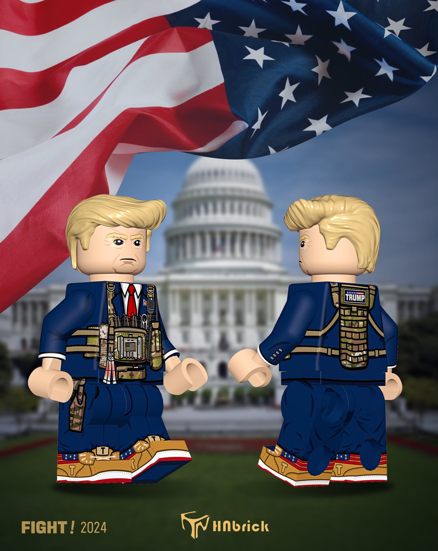 HN Brick | Tactical Trump (Limited Edition)