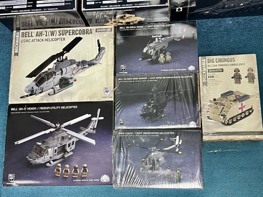 BKM | Opened/Built Display Kits (Read Descriptions) Choppers