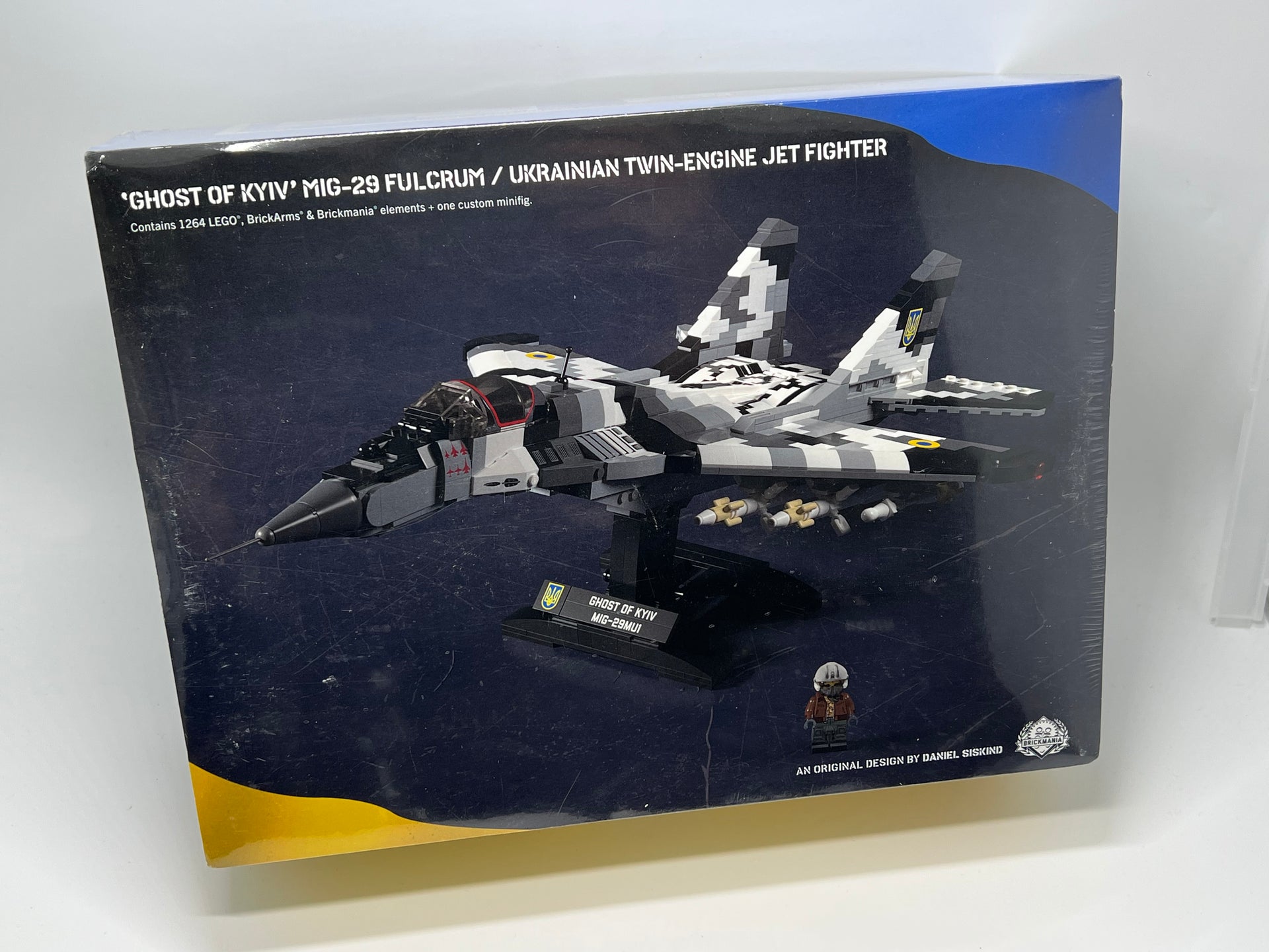 BKM GHOST OF KYIV MIG-29 (New Sealed) – War Brick Headquarter