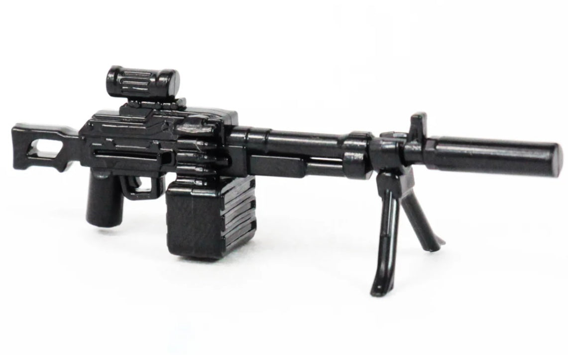 PKM Machine Gun Suppressed