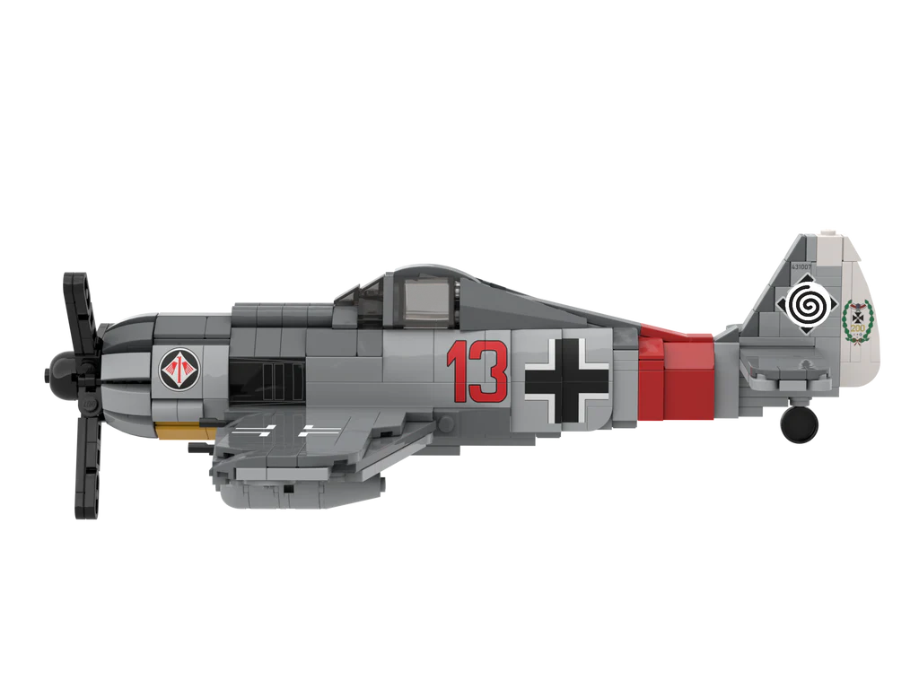 BrickVeteran| FW-190A7 "Red 13" Nr.431007