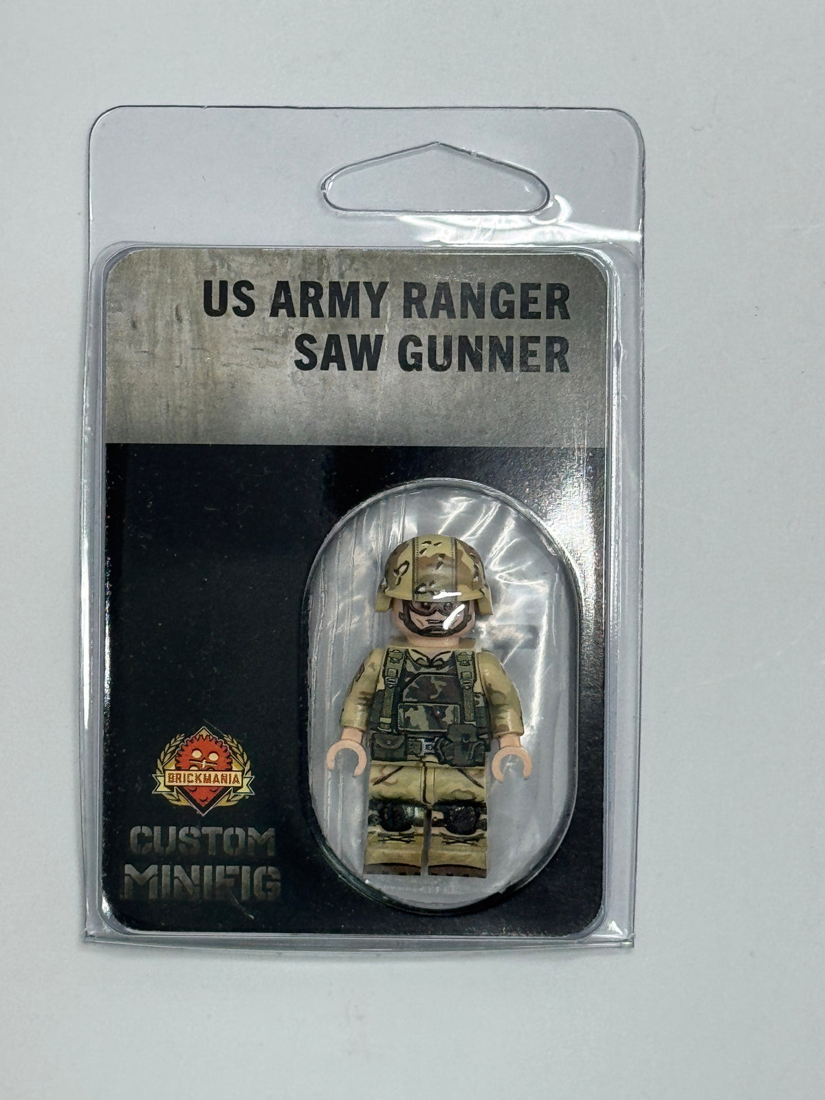 Brickmania | US ARMY Ranger Saw Gunner – War Brick Headquarter