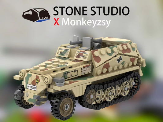 StoneStudio|Sd.Kfz 250 Half Track set