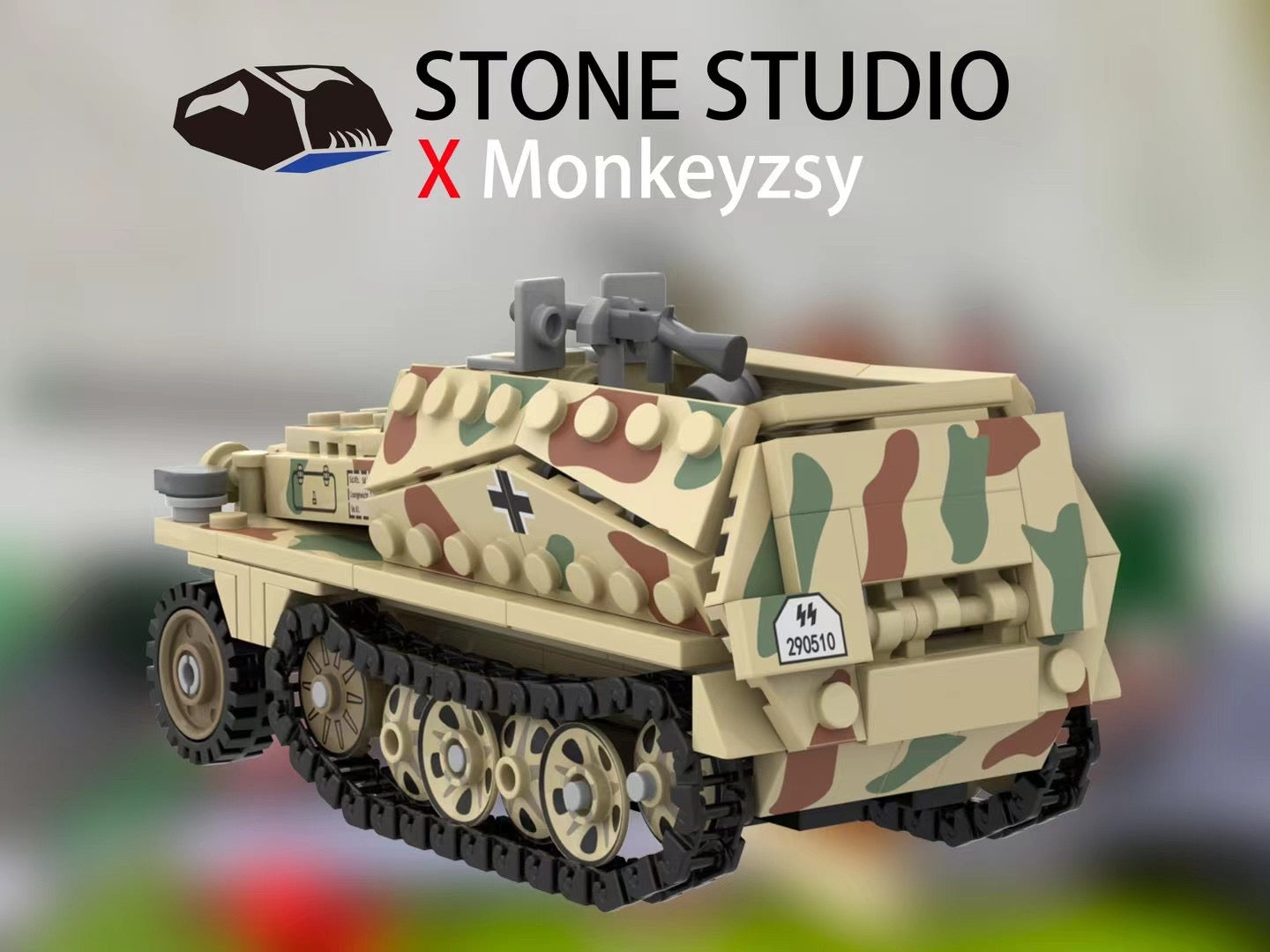 StoneStudio|Sd.Kfz 250 Half Track set