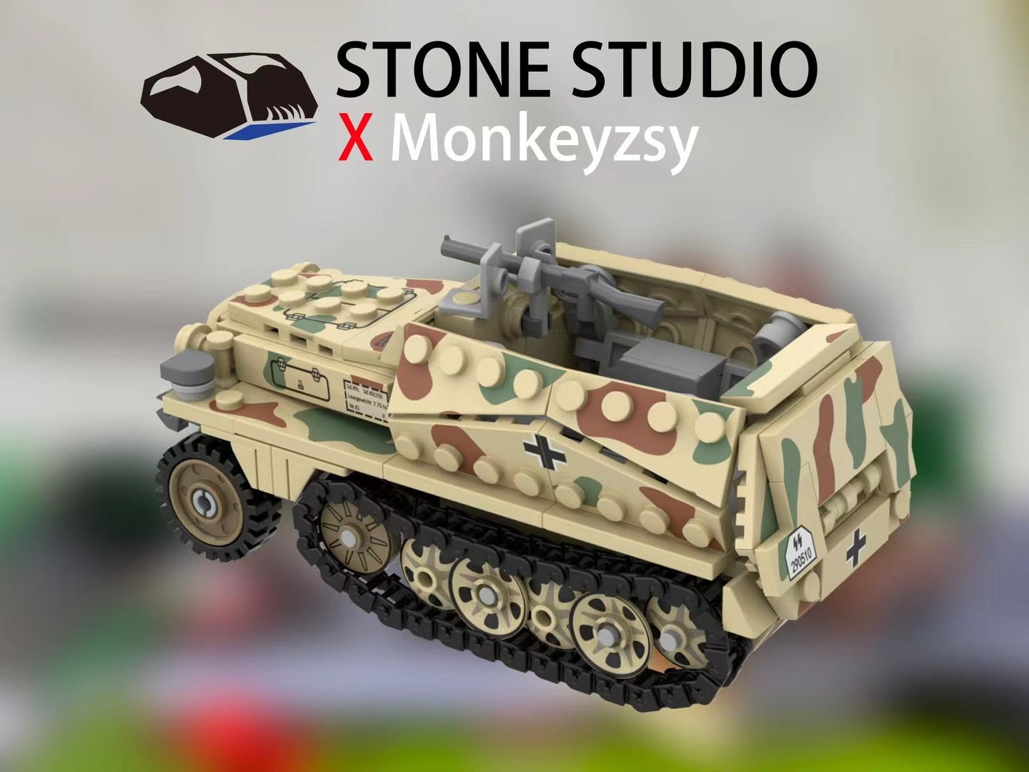 StoneStudio|Sd.Kfz 250 Half Track set