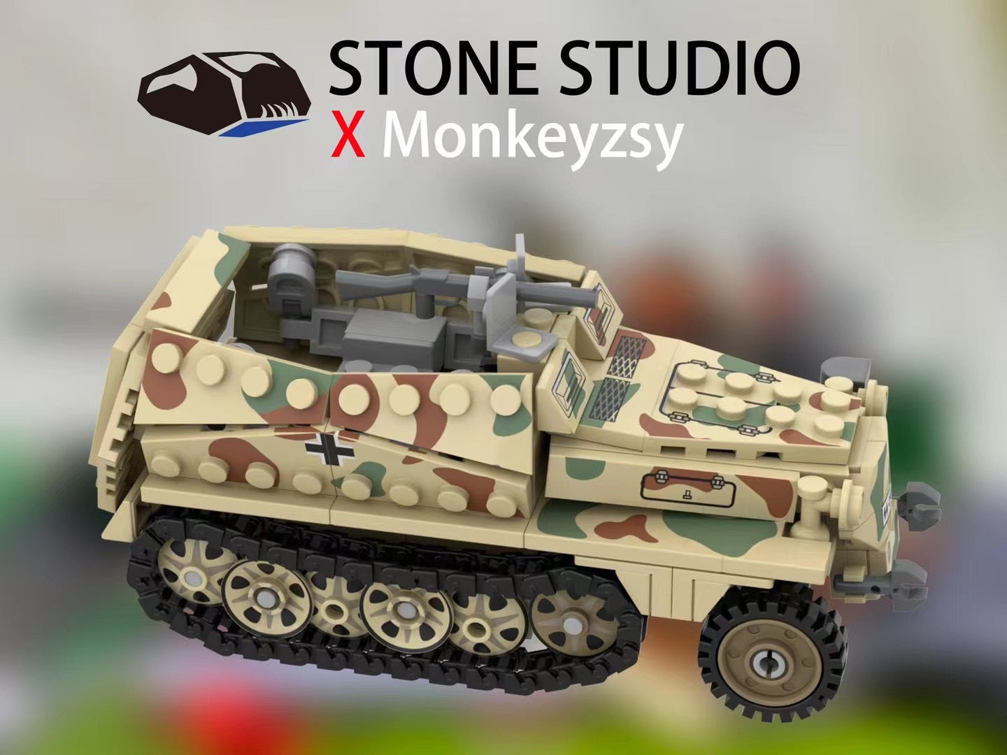 StoneStudio|Sd.Kfz 250 Half Track set