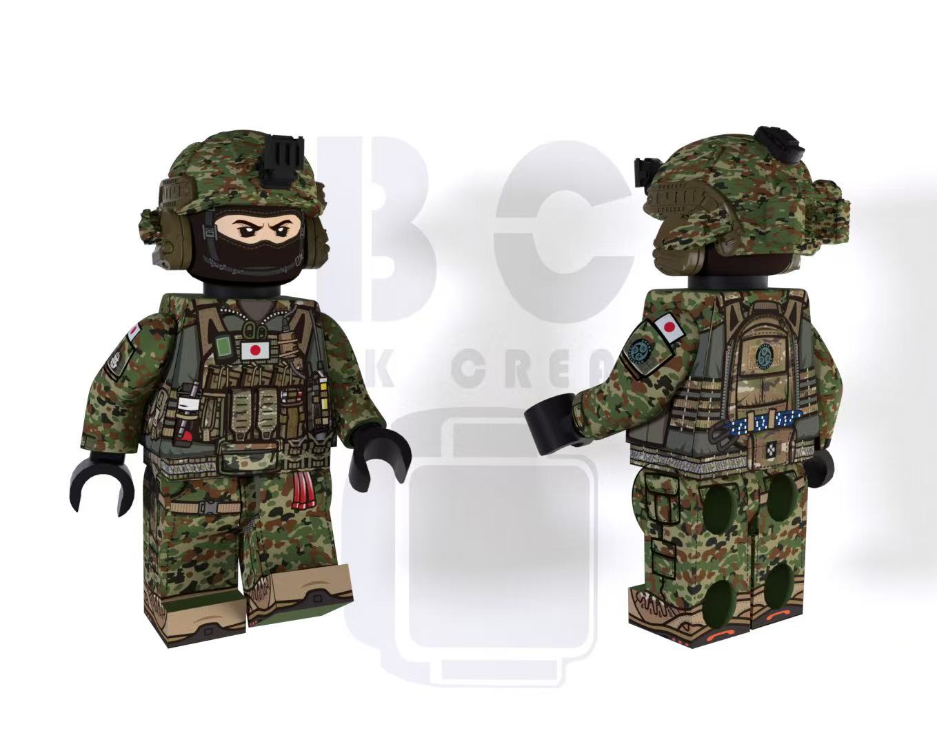Brick Creator| Japanese Special Forces Group Operators