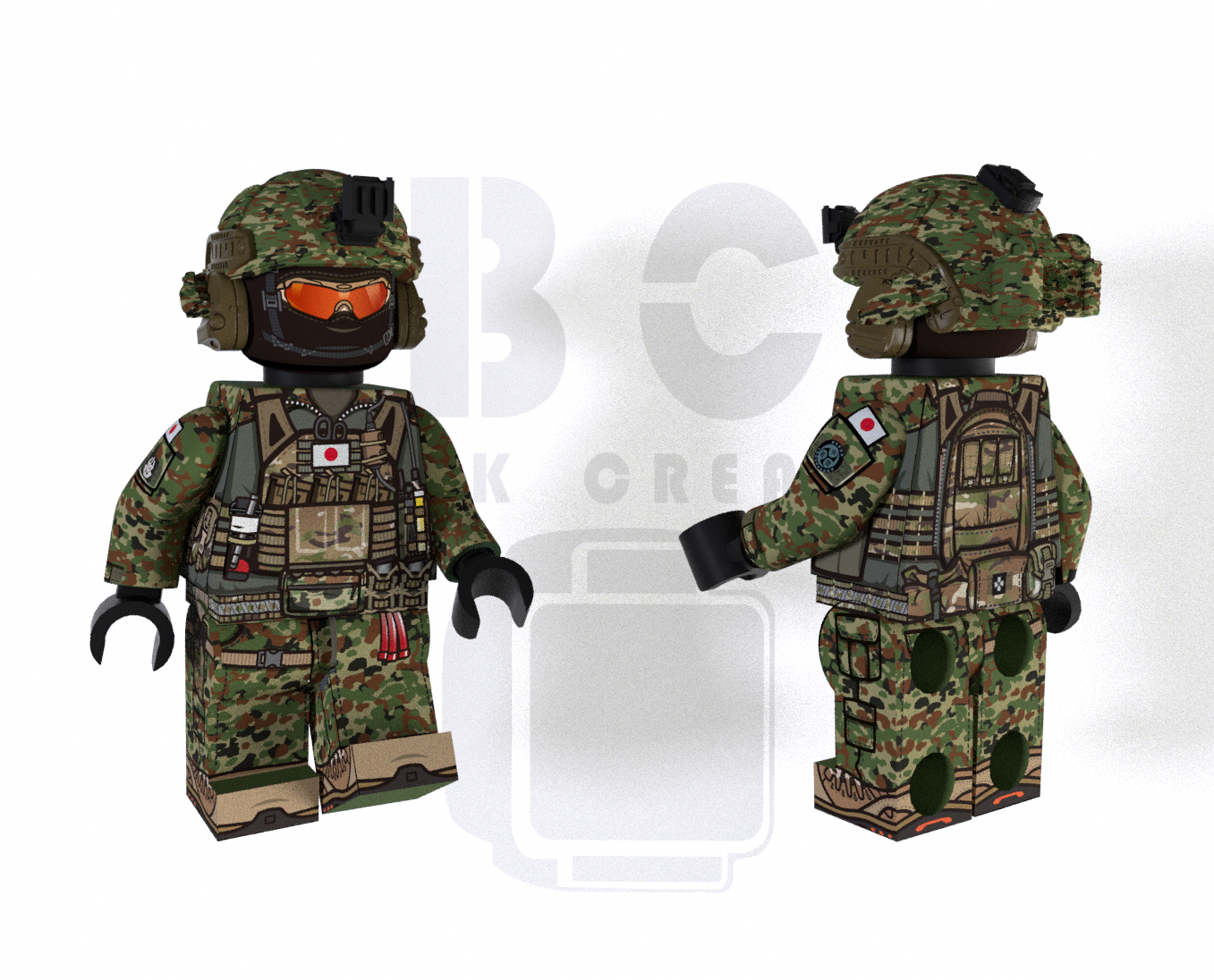 Brick Creator| Japanese Special Forces Group Operators