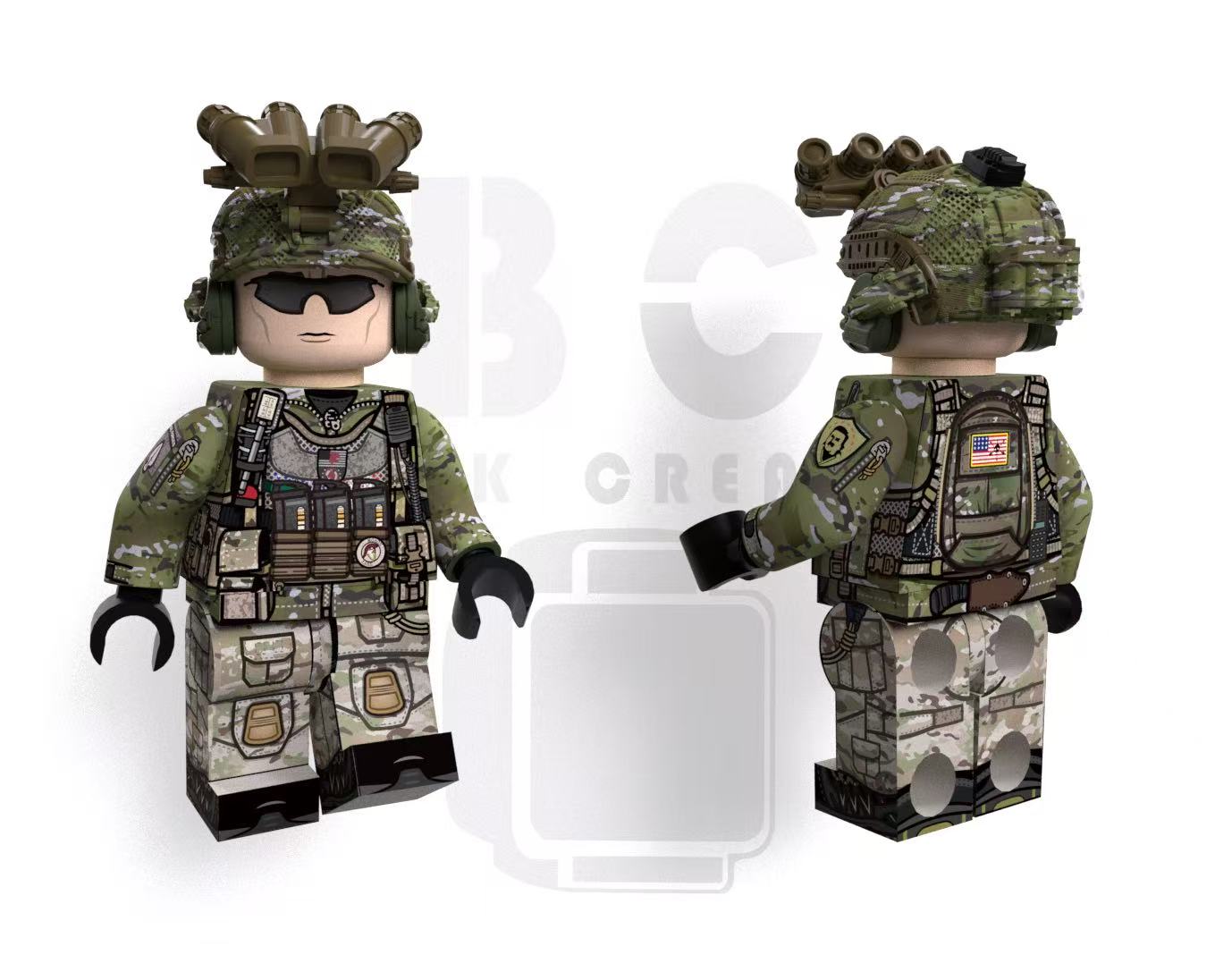 Brick Creator | US SOF Element (Operation Absolute Resolve)