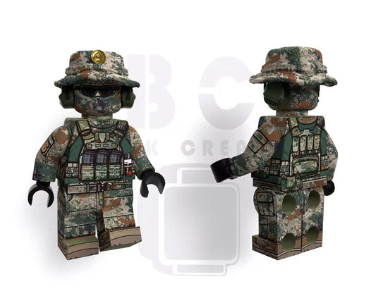 Brick Creator | PLA Marine (Starry Night Camo)