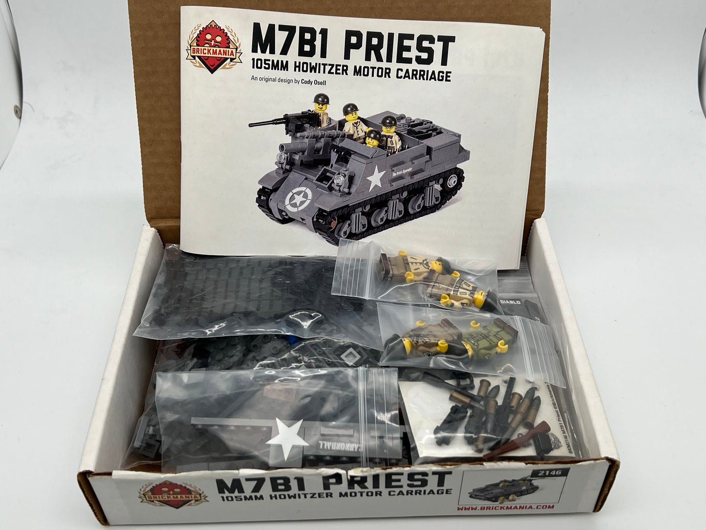 Brickmania | M7B1 Priest (Used, Built Once)*