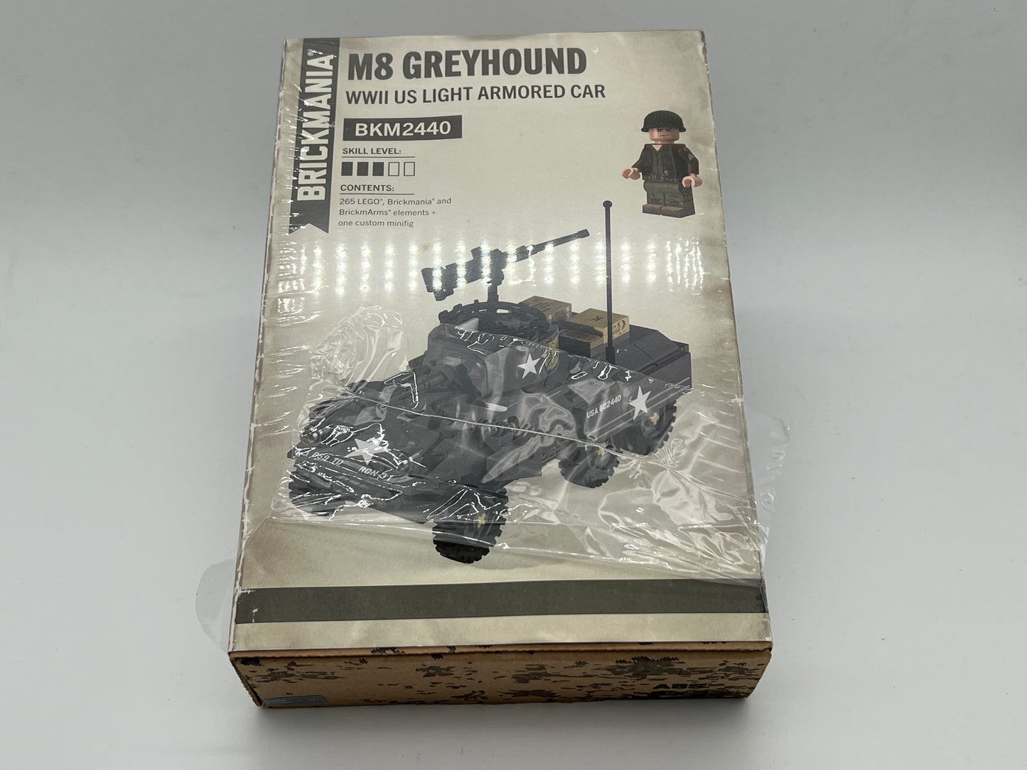 Brickmania |  M8 Greyhound (Built Once, Read description!)*