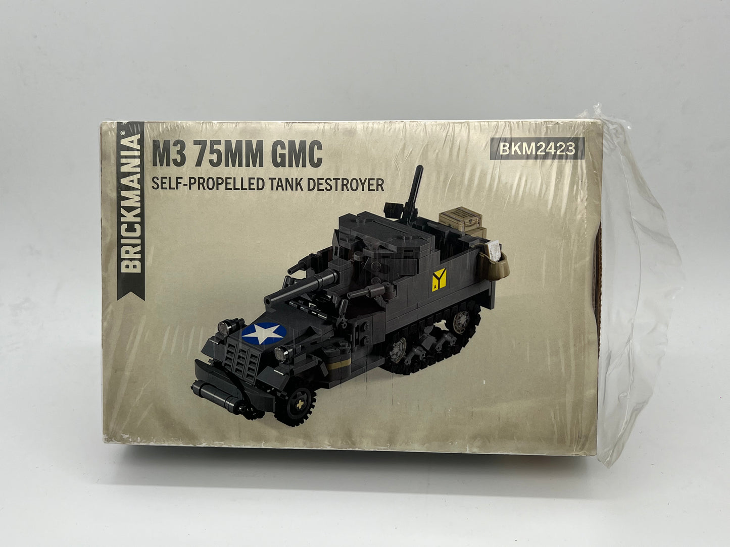 Brickmania | M3 75mm GMC with 1 extra crew (Built Once, Read description!)*