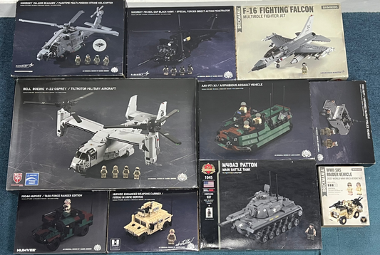 BKM | Opened/Built Display Kits (Read Descriptions)