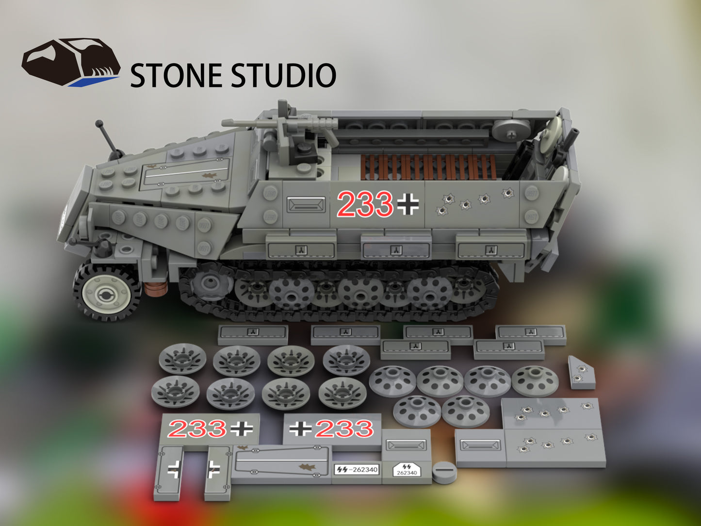 StoneStudio|Sd.Kfz 251 Half Track set