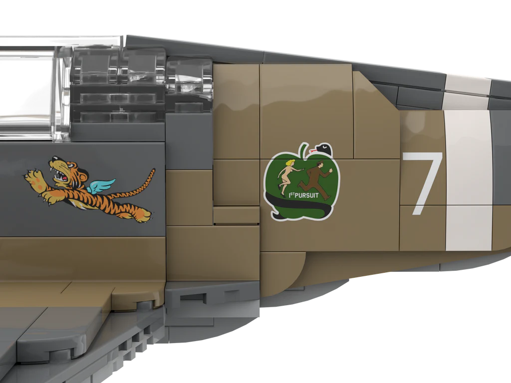 BrickVeteran| P-40B AVG 1st Pursuit Squadron