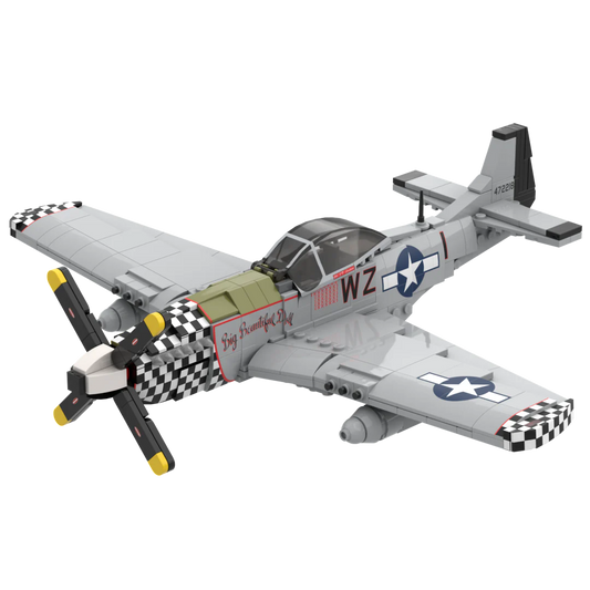 Plane Bricks | P-51D Mustang Kit
