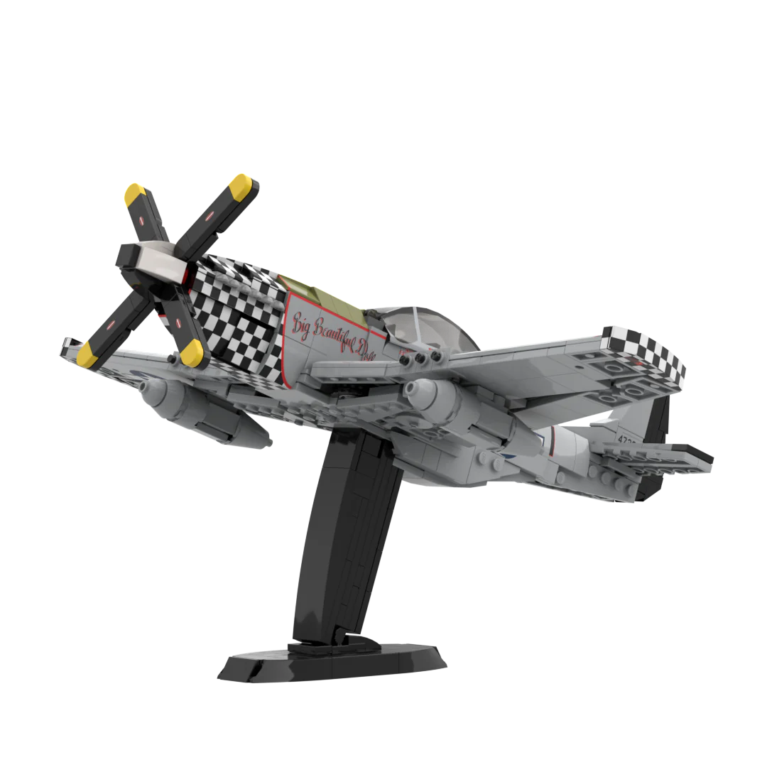 Plane Bricks | P-51D Mustang Kit