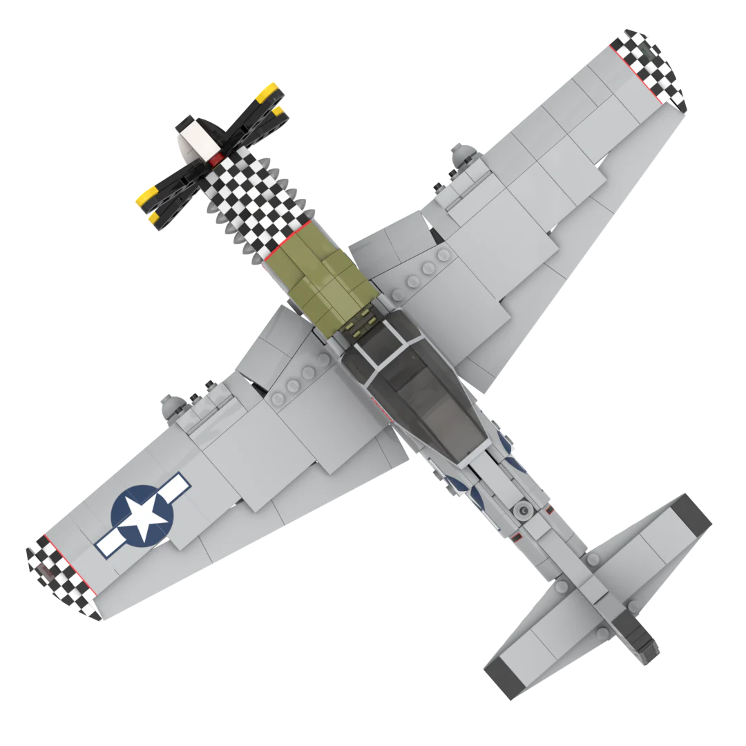 Plane Bricks | P-51D Mustang Kit