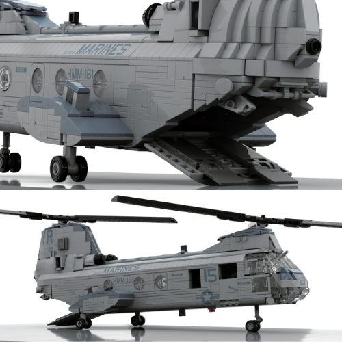 PlaneBricks | CH-46 SEA KNIGHT