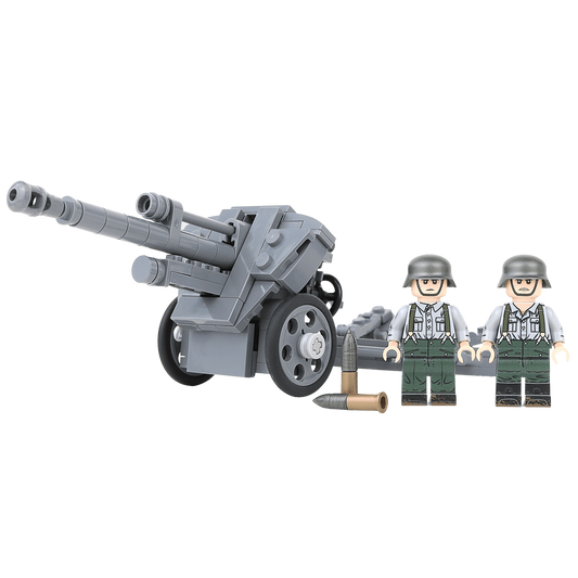 United Bricks | WW2 German Artillery set - 10.5 cm leFH 18