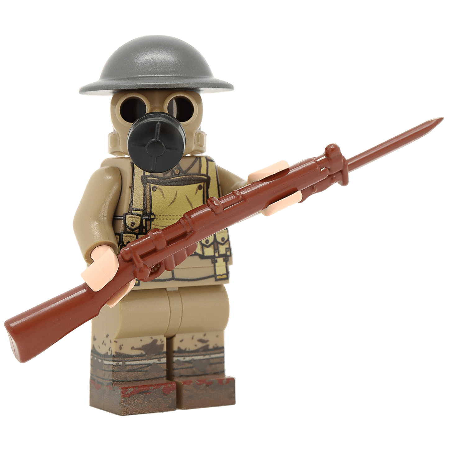 United Bricks | WW1 British Soldier (Gas Mask)