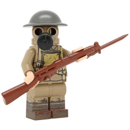 United Bricks | WW1 British Soldier (Gas Mask)