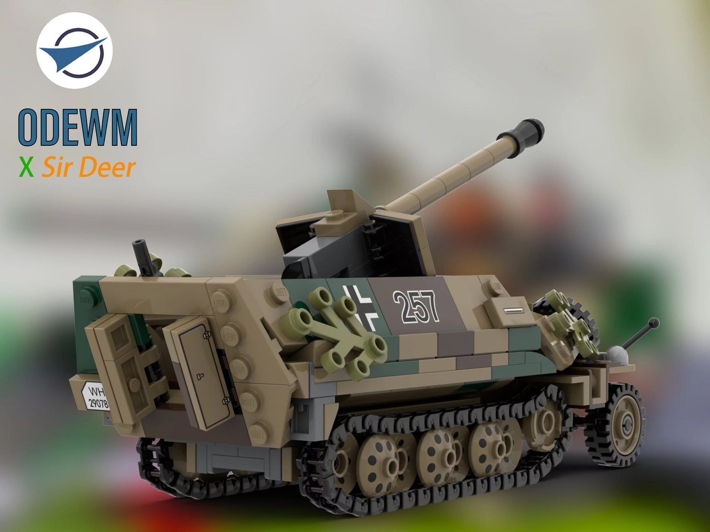 ODEWM | Sd.Kfz.251 Printed Parts Pack