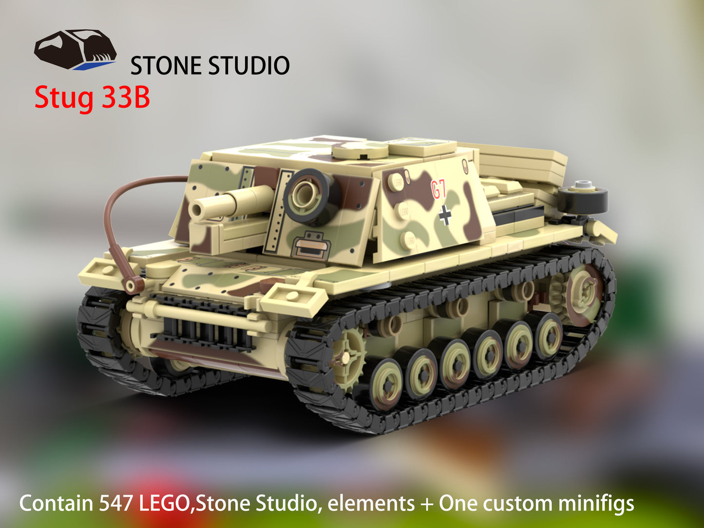 Stone Studio | Sturm-Infanteriegeschütz 33B (Pre-Order)