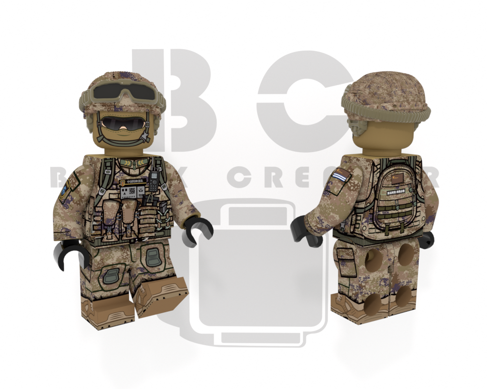 Brick Creator | PLA Naval Special Force Operator V.2