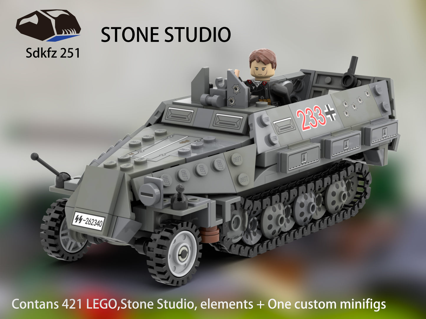 StoneStudio|Sd.Kfz 251 Half Track set