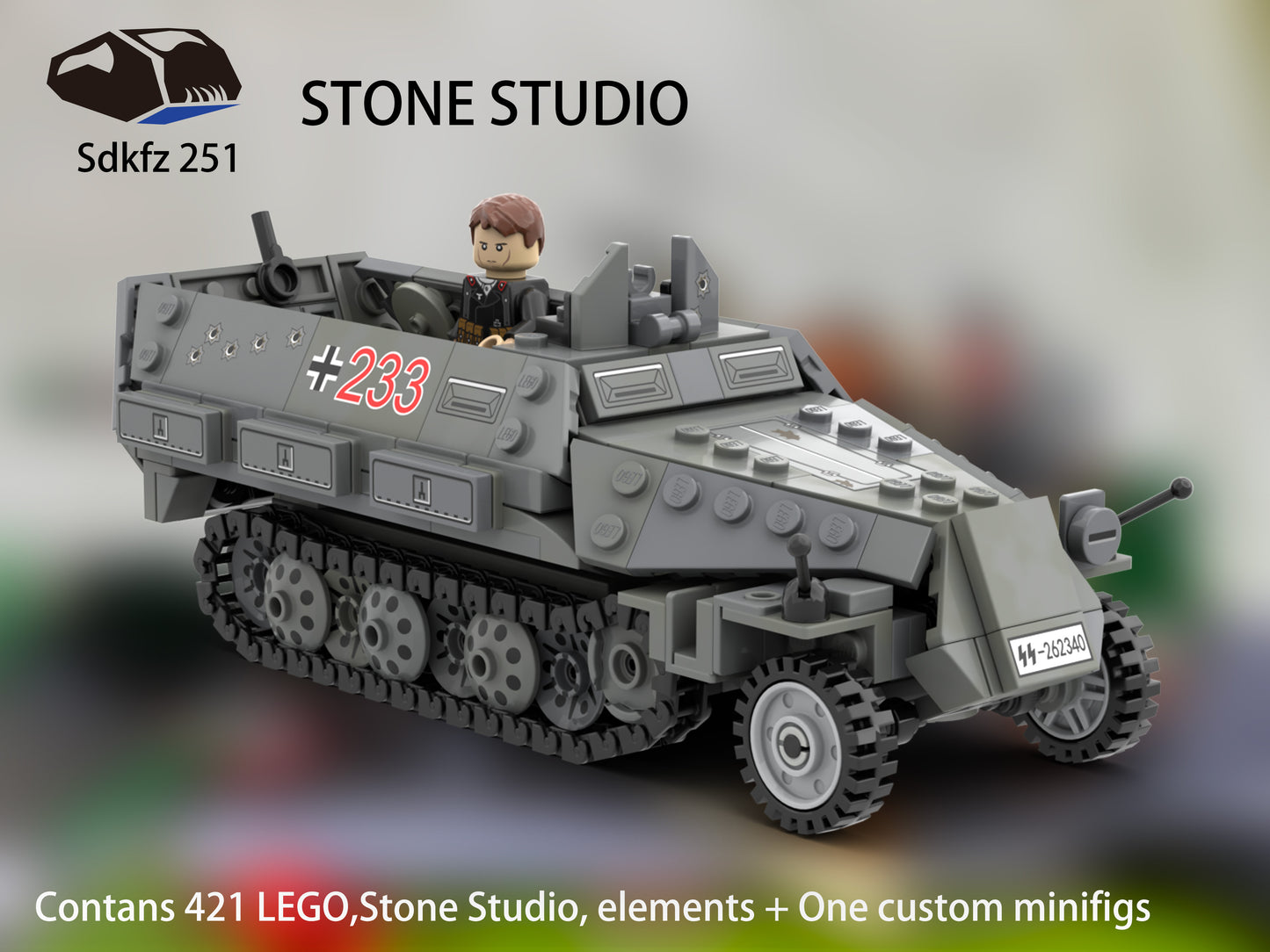 StoneStudio|Sd.Kfz 251 Half Track set