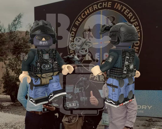 Brick Creator | French Police BRI Drone Operator