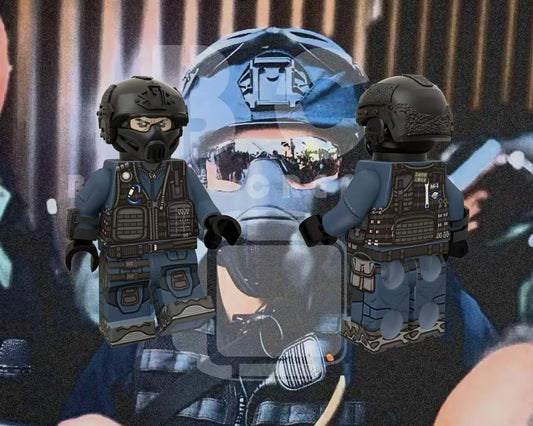 Brick Creator | HKPF Special Tactical Squad "Raptors"