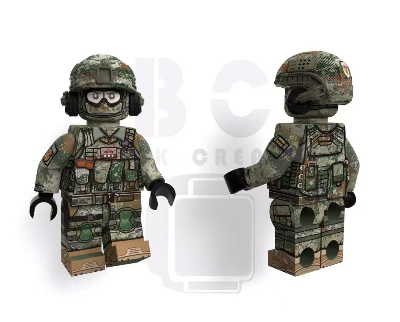 Brick Creator | 2025 China Air Expo PLA Soldiers