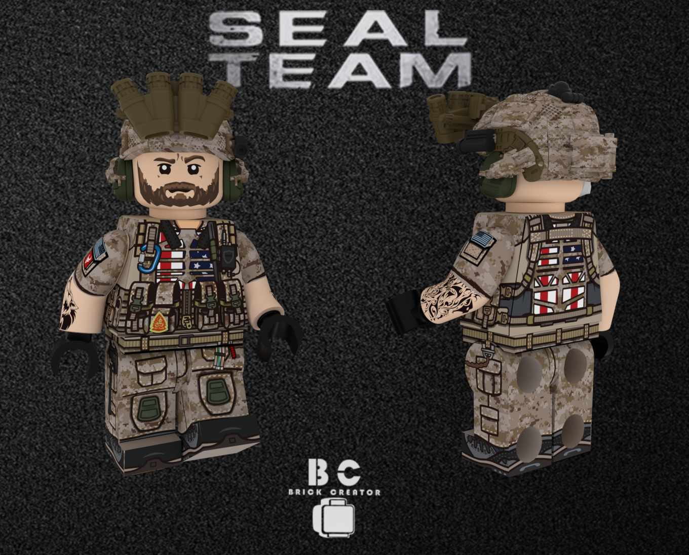 Brick Creator | Seal Team Operator AOR1 2025