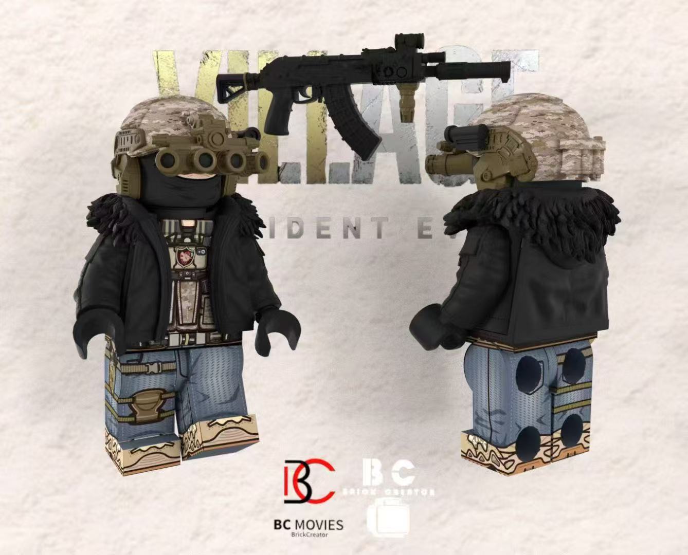 Brick Creator | RE8 Hound Wolf Squad "Canine"